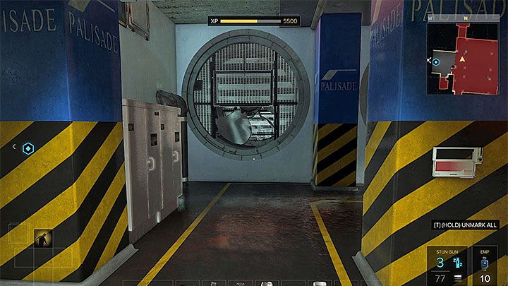 Na poziomach 3, 4 i 5 banku znajdują się specjalne skarbce należące do firm Picus, Tarvos i Tai Yong Medical - Mapa banku Palisade Property - M12 | Praga - Mapy | Deus Ex Rozłam Ludzkości - Deus Ex: Rozłam Ludzkości - poradnik do gry