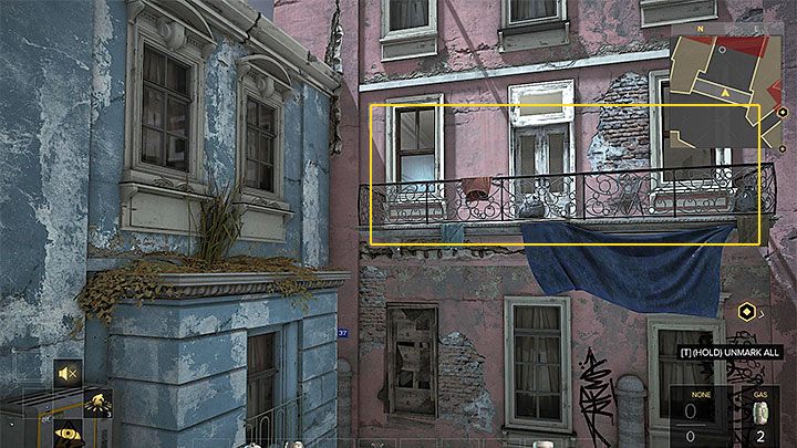 Jeszcze innym sposobem na zbliżenie się do księgarni jest zaliczenie mało wymagającej wspinaczki - Powrót do formy - zadanie główne | Praga - Zadania główne - Deus Ex: Rozłam Ludzkości - poradnik do gry