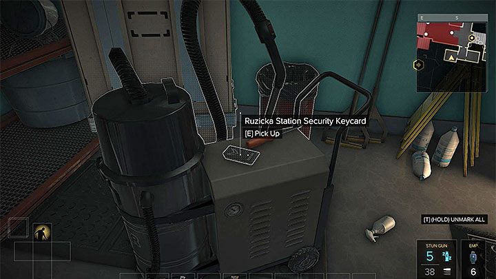 Miejsce odnalezienia karty dostępu - Kwestia jurysdykcji - zadanie główne | Praga - Zadania główne - Deus Ex: Rozłam Ludzkości - poradnik do gry