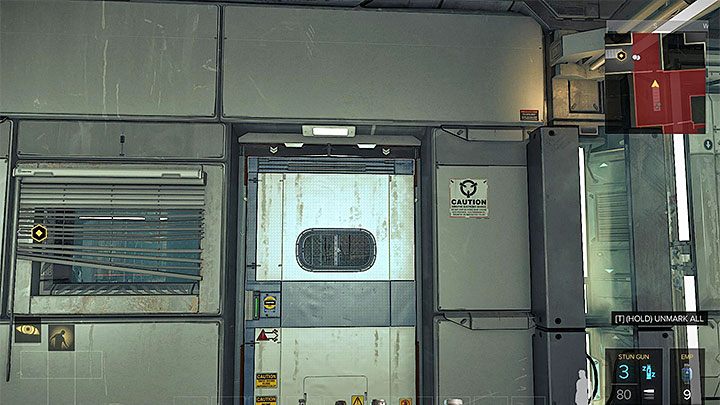 Przejście na tyły aresztu - Cel - Rucker - zadanie główne | Kompleks Utulek | Deus Ex Rozłam Ludzkości - Deus Ex: Rozłam Ludzkości - poradnik do gry