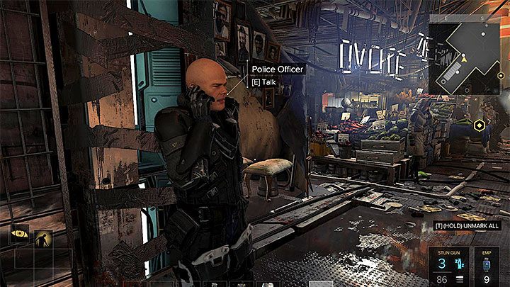 Drugi wariant jest nieco bardziej skomplikowany, ale pozwala na pozyskanie większej liczby punktów doświadczenia - Cel - Rucker - zadanie główne | Kompleks Utulek | Deus Ex Rozłam Ludzkości - Deus Ex: Rozłam Ludzkości - poradnik do gry