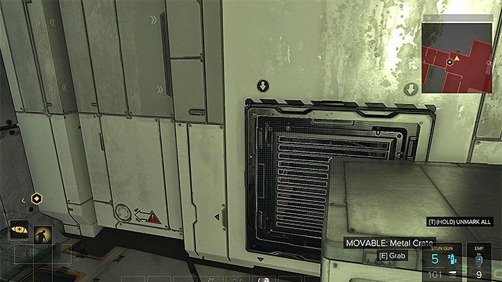 Skorzystanie z przejścia na poziomie 2 (M17,18) domyślnie uniemożliwiają dwie aktywne zapory laserowe - Cel - Rucker - zadanie główne | Kompleks Utulek | Deus Ex Rozłam Ludzkości - Deus Ex: Rozłam Ludzkości - poradnik do gry