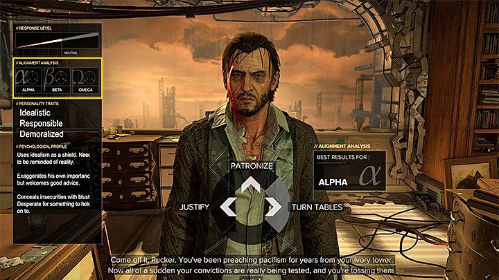 Do spotkania z Talosem Ruckerem dochodzi tuż po skorzystaniu z windy i dotarciu do jego biura w Ogrodach Ty Zahrada (M19,1) - Cel - Rucker - zadanie główne | Kompleks Utulek | Deus Ex Rozłam Ludzkości - Deus Ex: Rozłam Ludzkości - poradnik do gry