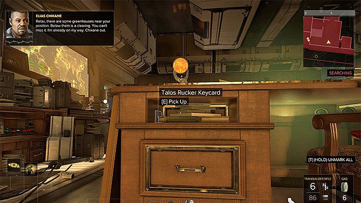 Zanim wyruszysz dalej możesz zająć się pozyskaniem dowodów, o których wspomniał Rucker - Cel - Rucker - zadanie główne | Kompleks Utulek | Deus Ex Rozłam Ludzkości - Deus Ex: Rozłam Ludzkości - poradnik do gry