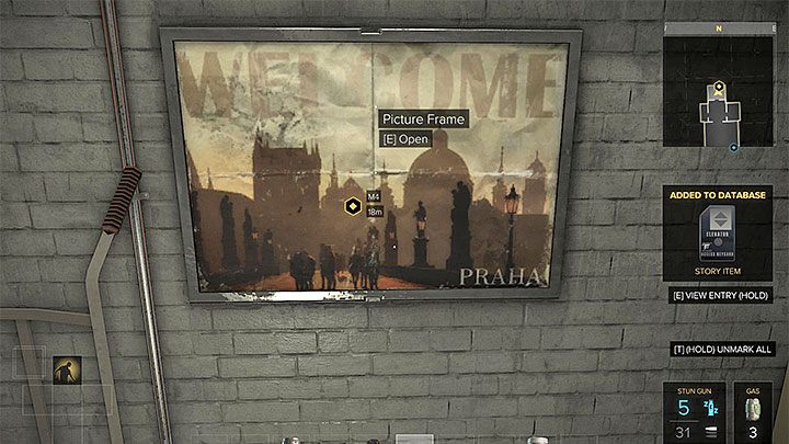 Sprawdź obraz żeby uruchomić windę - Poznawanie TF29 - zadanie główne | Praga - Zadania główne - Deus Ex: Rozłam Ludzkości - poradnik do gry