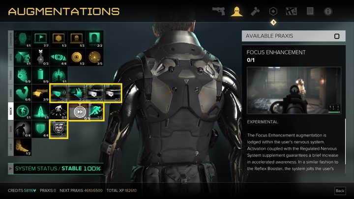 Siedem eksperymentalnych ulepszeń - Ulepszenia eksperymentalne | Ulepszenia (wszczepy) | Deus Ex Rozłam Ludzkości - Deus Ex: Rozłam Ludzkości - poradnik do gry