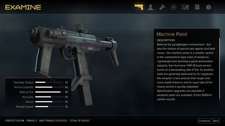 Pistolet maszynowy, czyli alternatywa dla zwykłego pistoletu - Bronie (opis i lokalizacje) | Zestawienia | Deus Ex Rozłam Ludzkości - Deus Ex: Rozłam Ludzkości - poradnik do gry