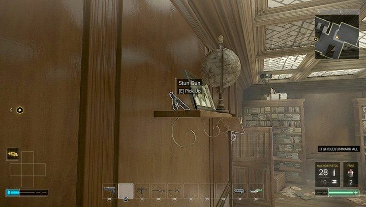 Pistolet obezwładniający w biurze Kollera - Bronie (opis i lokalizacje) | Zestawienia | Deus Ex Rozłam Ludzkości - Deus Ex: Rozłam Ludzkości - poradnik do gry