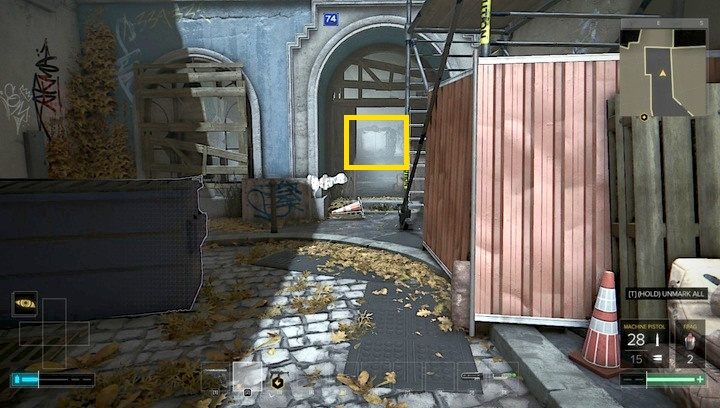 Przy Wehikule Czasu znajdziesz małe opuszczone mieszkanko, a za zniszczoną ścianą dwie bronie - Bronie (opis i lokalizacje) | Zestawienia | Deus Ex Rozłam Ludzkości - Deus Ex: Rozłam Ludzkości - poradnik do gry