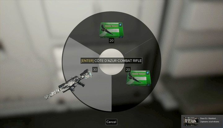 Karabin wewnątrz szafki w skarbcu - Bronie (opis i lokalizacje) | Zestawienia | Deus Ex Rozłam Ludzkości - Deus Ex: Rozłam Ludzkości - poradnik do gry