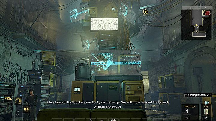 Główny obszar Kościoła Boga-Maszyny - Mapa południowej części Pragi - M2 | Praga - Mapy | Deus Ex Rozłam Ludzkości - Deus Ex: Rozłam Ludzkości - poradnik do gry