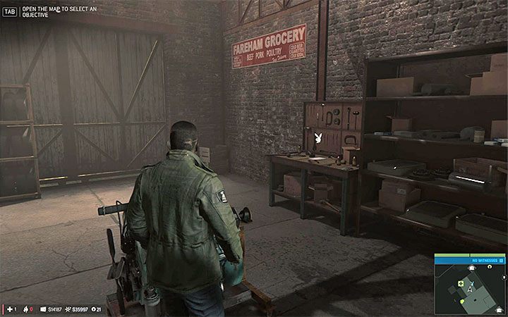 Sekret leży na stole warsztatowym w dużym budynku na terenie złomowiska - Czasopisma Playboy | Sekrety w Mafia III - Mafia III - poradnik do gry