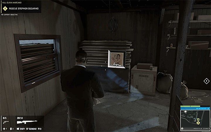 Obraz ten znajduje się na terenie klubu jachtowego i nie możesz do niego dotrzeć dopóki nie rozpoczniesz zadania fabularnego Kill Olivia Marcano - Obrazy Vargas | Sekrety w Mafia III - Mafia III - poradnik do gry