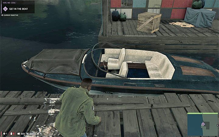 Kradzieżą łodzi najlepiej zająć się dopiero po wyeliminowaniu wszystkich gangsterów - Misje związane z biznesami | Opcjonalne misje w Mafia III - Mafia III - poradnik do gry