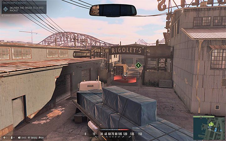 Powoli i dokładnie wykonuje ostrzejsze skręty ciężarówką - Misje związane z biznesami | Opcjonalne misje w Mafia III - Mafia III - poradnik do gry