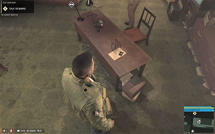 Podnieś prawe akta, które dotyczą Vito - Rekrutacja Vito | Misje fabularne w Mafia III - Mafia III - poradnik do gry