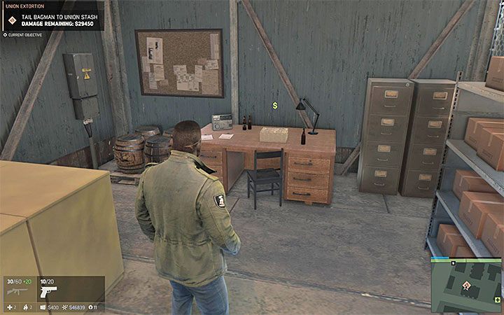Odszukaj składzik i ukradnij pieniądze z wyłudzeń - Biznes wymuszeń na związkowcach | Misje fabularne w Mafia III - Mafia III - poradnik do gry