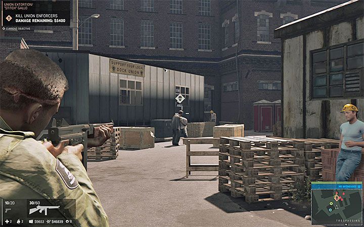 Soldati możesz zabijać na odległość lub bardziej się do nich zbliżać - Biznes wymuszeń na związkowcach | Misje fabularne w Mafia III - Mafia III - poradnik do gry