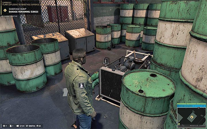 Miejsce podłożenia ładunku wybuchowego - Biznes nielegalnego wywozu odpadów | Misje fabularne w Mafia III - Mafia III - poradnik do gry