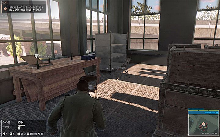 Przytrzymaj klawisz interakcji żeby otworzyć skrzynkę - Biznes broni | Misje fabularne w Mafia III - Mafia III - poradnik do gry