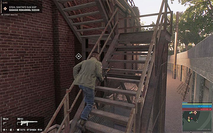 Mapa znajduje się w jednym z dużych budynków pilnowanych przez gangsterów - Biznes broni | Misje fabularne w Mafia III - Mafia III - poradnik do gry