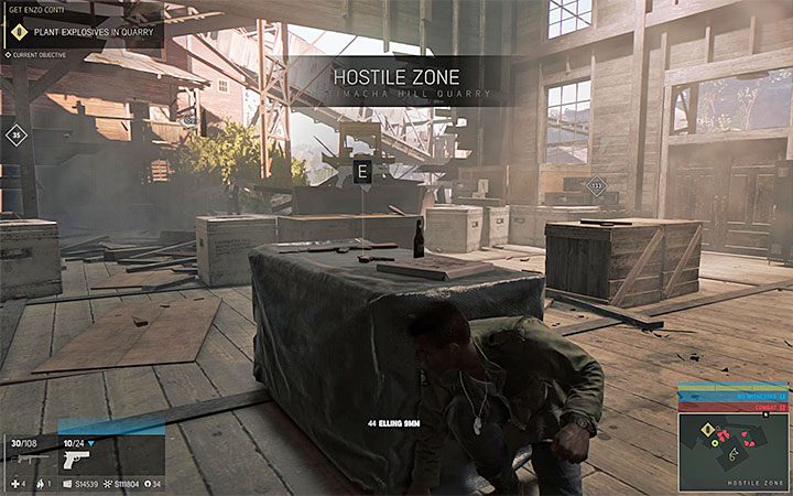 Zaatakuj kolejnych gangsterów gdy tylko zburzona zostanie jedna ze ścian budynku - Spotkanie z Enzo Contim | Misje fabularne w Mafia III - Mafia III - poradnik do gry