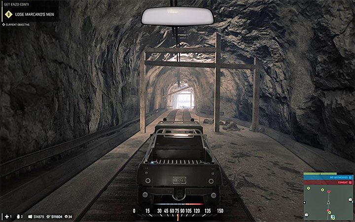 Możesz zdecydować się np. na ucieczkę tunelem kolejowym - Spotkanie z Enzo Contim | Misje fabularne w Mafia III - Mafia III - poradnik do gry