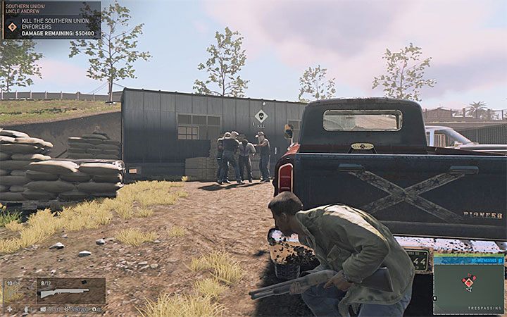 Jeśli użyjesz ładunków wybuchowych to w eksplozji mogą zginąć osoby postronne - Biznes ugrupowania rasistowskiego | Misje fabularne w Mafia III - Mafia III - poradnik do gry