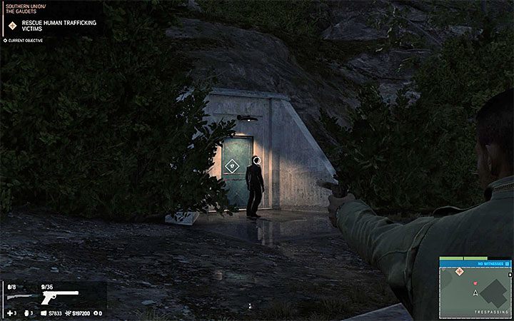 Wejście do bunkra jest na tyłach posiadłości - Biznes ugrupowania rasistowskiego | Misje fabularne w Mafia III - Mafia III - poradnik do gry