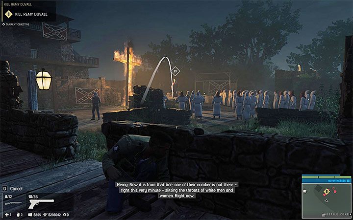 Remyego możesz pokonać np. dzięki podrzuceniu mu kilku granatów - Zamordowanie Remyego Duvalla | Misje fabularne w Mafia III - Mafia III - poradnik do gry