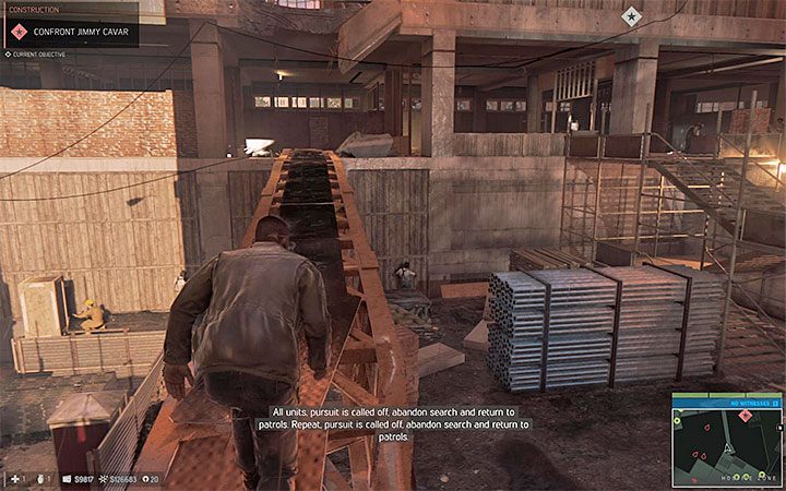 W drodze do Cavara możesz przejść po powalonym żurawiu - Biznes budowlany | Misje fabularne w Mafia III - Mafia III - poradnik do gry