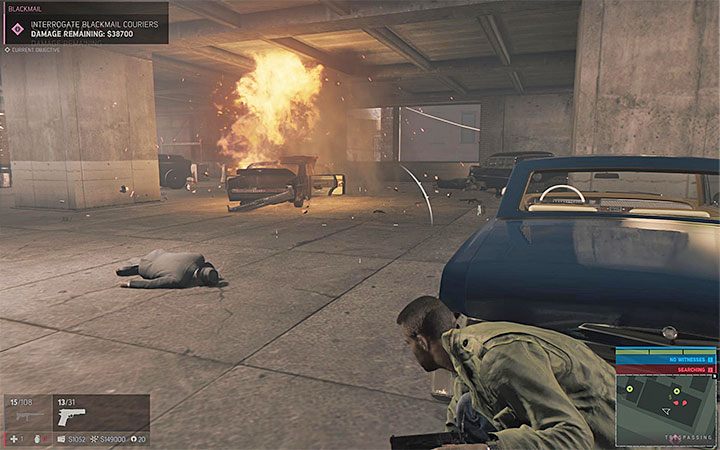 Możesz podrzucić granat by pozbyć się wszystkich lub większości uczestników spotkania - Biznes szantaży | Misje fabularne w Mafia III - Mafia III - poradnik do gry