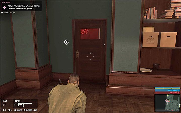 Na piętrze również staraj się prowadzić działania z ukrycia i niewygodnych przeciwników eliminuj po uprzednim odciąganiu ich np - Biznes szantaży | Misje fabularne w Mafia III - Mafia III - poradnik do gry