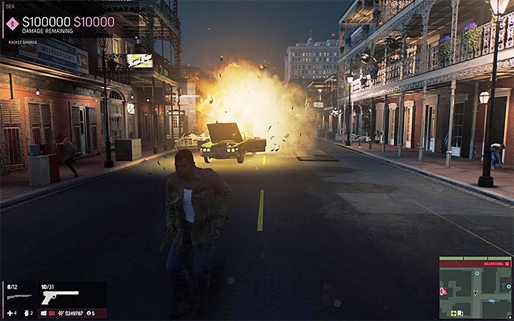 Możesz wysadzić limuzynę celnie podrzuconym granatem - Biznes prostytucyjny cz.2 | Misje fabularne w Mafia III - Mafia III - poradnik do gry