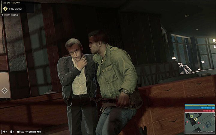 Możesz po cichu eliminować kolejnych gangsterów - Zamordowanie Sala Marcano | Misje fabularne w Mafia III - Mafia III - poradnik do gry