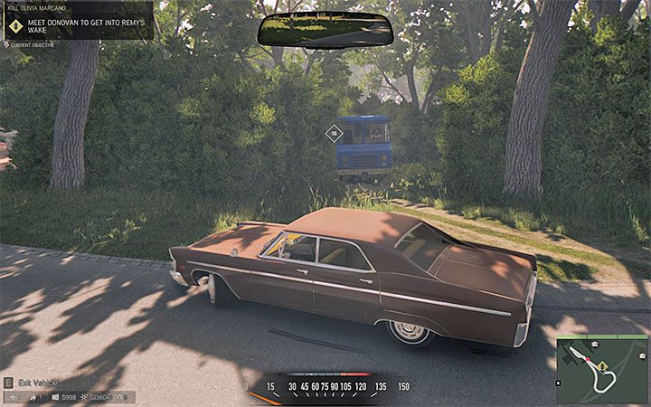 Spotkaj się z Donovanem żeby z jego pomocą przedostać się na stypę - Wyeliminowanie Olivii Marcano | Misje fabularne w Mafia III - Mafia III - poradnik do gry