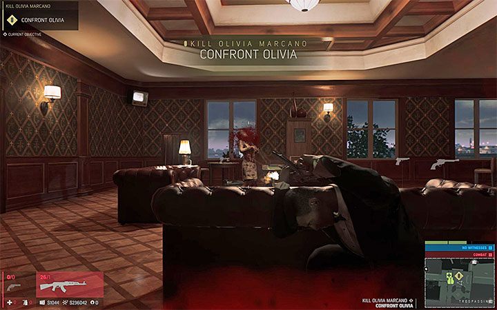 Olivię możesz skutecznie ostrzelać po tym jak zajdziesz ją od flanki - Wyeliminowanie Olivii Marcano | Misje fabularne w Mafia III - Mafia III - poradnik do gry