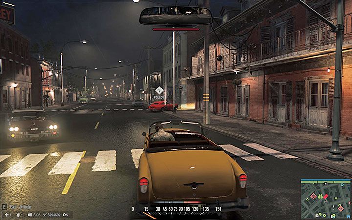 Obserwuj pasek u góry ekranu - każda niewłaściwa akcja będzie go napełniać - Biznes narkotykowy cz.2 | Misje fabularne w Mafia III - Mafia III - poradnik do gry