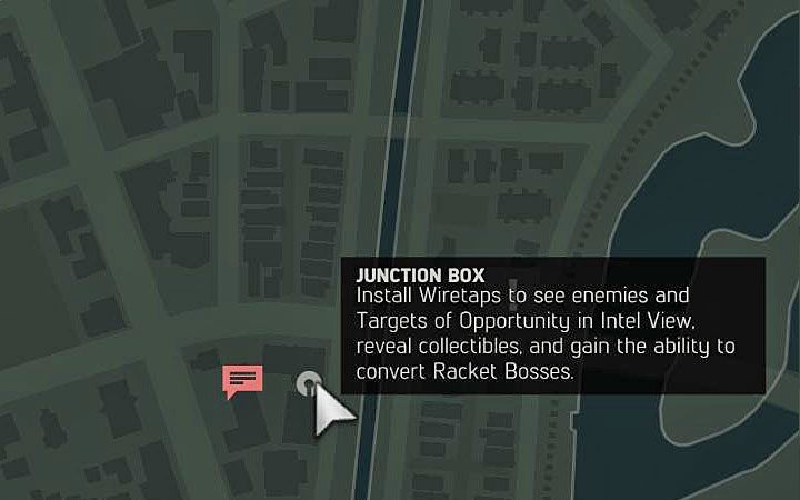 Na mapie miasta zaznaczone są skrzynki z dzielnicy Delray Hollow gdzie możesz podłożyć kolejne podsłuchy - Biznes heroinowy | Misje fabularne w Mafia III - Mafia III - poradnik do gry