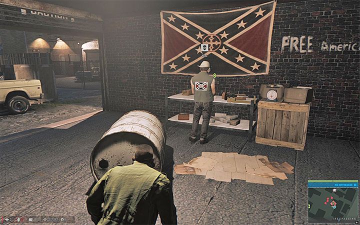 Obu soldati możesz dość łatwo zajść od tyłu i wykonać na nich egzekucje - Biznes heroinowy | Misje fabularne w Mafia III - Mafia III - poradnik do gry