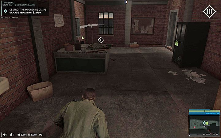 Miejsce odnalezienia mapy - Biznes bimbrowy | Misje fabularne w Mafia III - Mafia III - poradnik do gry