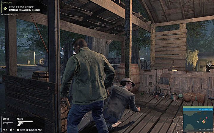 Dobrze jest po cichu zabijać kolejnych wrogów z obozowiska - Biznes hazardowy | Misje fabularne w Mafia III - Mafia III - poradnik do gry