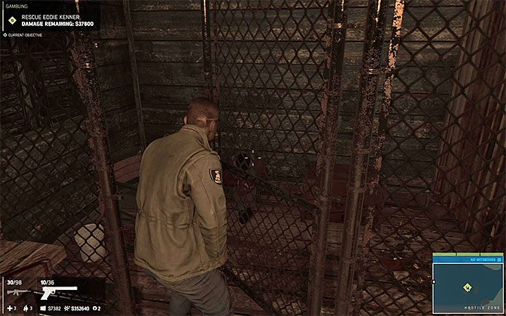 Otwórz bramkę żeby uratować Eddiego - Biznes hazardowy | Misje fabularne w Mafia III - Mafia III - poradnik do gry