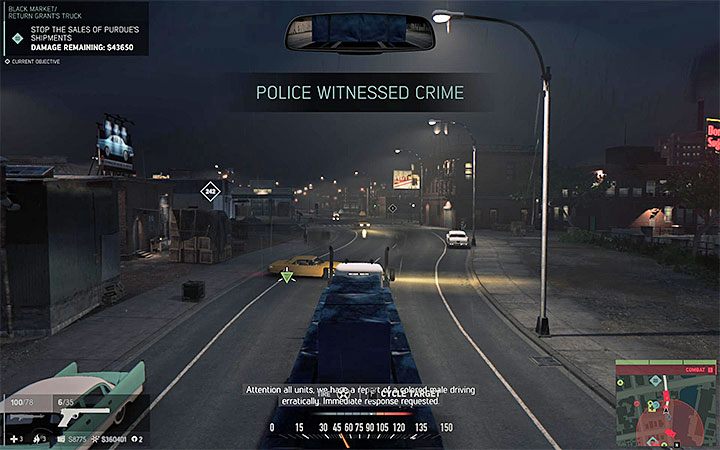 Jeśli jesteś ścigany to ostrzeliwuj lub (bardziej ryzykowne) spychaj auta gangsterów - Biznes towarów czarnorynkowych | Misje fabularne w Mafia III - Mafia III - poradnik do gry
