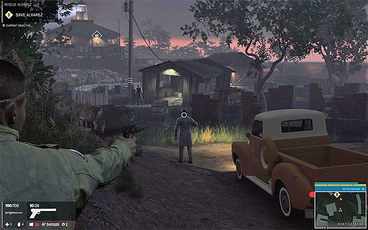 Możesz po cichu eliminować kolejnych wrogów w drodze do latarni morskiej - Uratowanie Alvareza | Misje fabularne w Mafia III - Mafia III - poradnik do gry