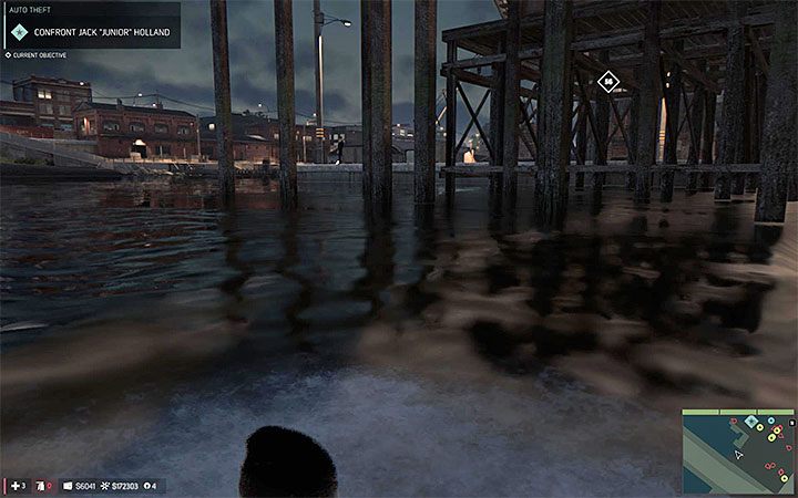 Wybierz główne wejście lub dopłyń do obszaru pilnowanego przez gangsterów - Biznes kradzieży samochodów | Misje fabularne w Mafia III - Mafia III - poradnik do gry
