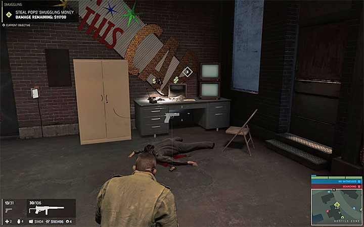 Miejsce składowania gotówki - Biznes przemytniczy | Misje fabularne w Mafia III - Mafia III - poradnik do gry