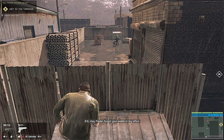 Dotrzyj do południowo-zachodniego narożnika dzielnicy Tickfaw Harbor i porozmawiaj z Donovanem siedzącym w niebieskiej furgonetce - Przygotowania do zamordowania Franka Paganiego | Misje fabularne w Mafia III - Mafia III - poradnik do gry