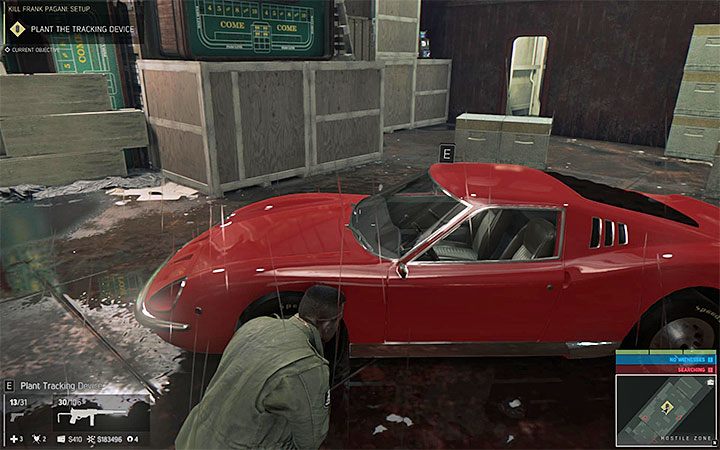 Pojazd Paganiego jest na dolnym pokładzie statku - Przygotowania do zamordowania Franka Paganiego | Misje fabularne w Mafia III - Mafia III - poradnik do gry