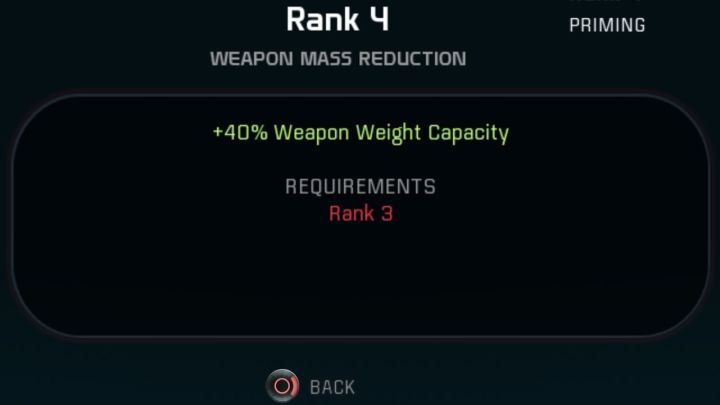 Niektóre zdolności pozwalają w znaczący sposób zwiększyć udźwig postaci. - Jak zwiększyć udźwig bohatera w Mass Effect Andromeda? | FAQ - Mass Effect: Andromeda - poradnik do gry